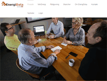 Tablet Screenshot of energidata.dk